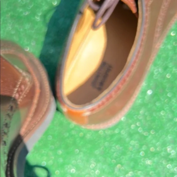 Johnston & Murphy Brown Leather Oxford Wingtips - Picture 10 of 11